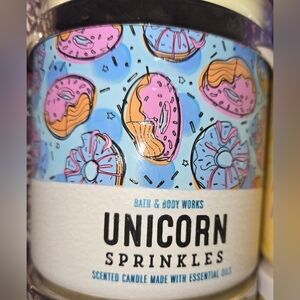 Unicorn Sprinkles 3-wick Candle